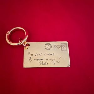 Yves Saint Laurent vintage keyring